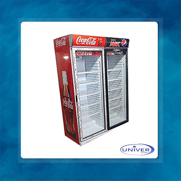 یخچال نوشابه دو درب 140 سانتی