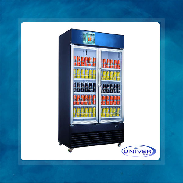 یخچال نوشابه دو درب 120 سانتی