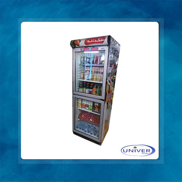 یخچال نوشابه دو درب 60 سانتی