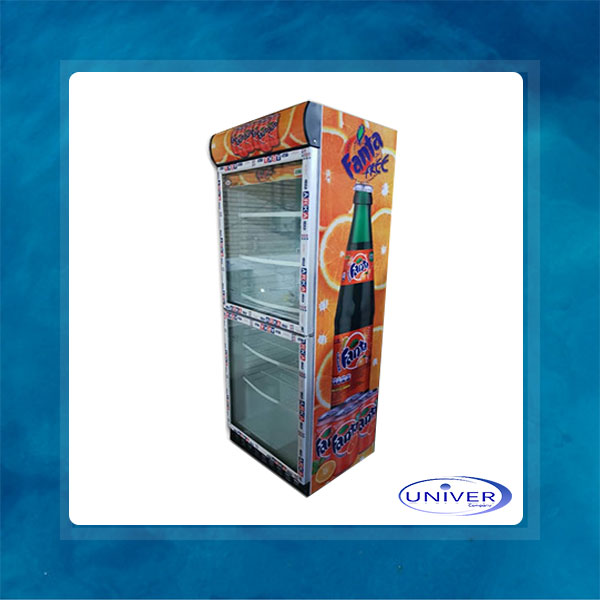 یخچال نوشابه دو درب 70 سانتی
